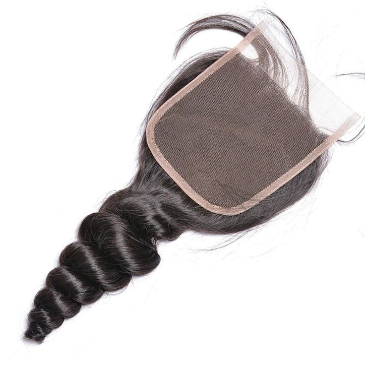 Peruvian Loose Wave Virgin Human Hair 3 Bundles With 4x4 Lace Closure - Perismoda Hair