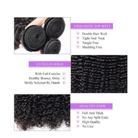 Peruvian Virgin Human Hair Deep Wave 3 Bundles - Perismoda Hair