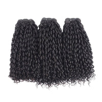 Pixie Curly 3 Bundles with 4x4 Lace Closure Indian Hair - Perismoda Hair