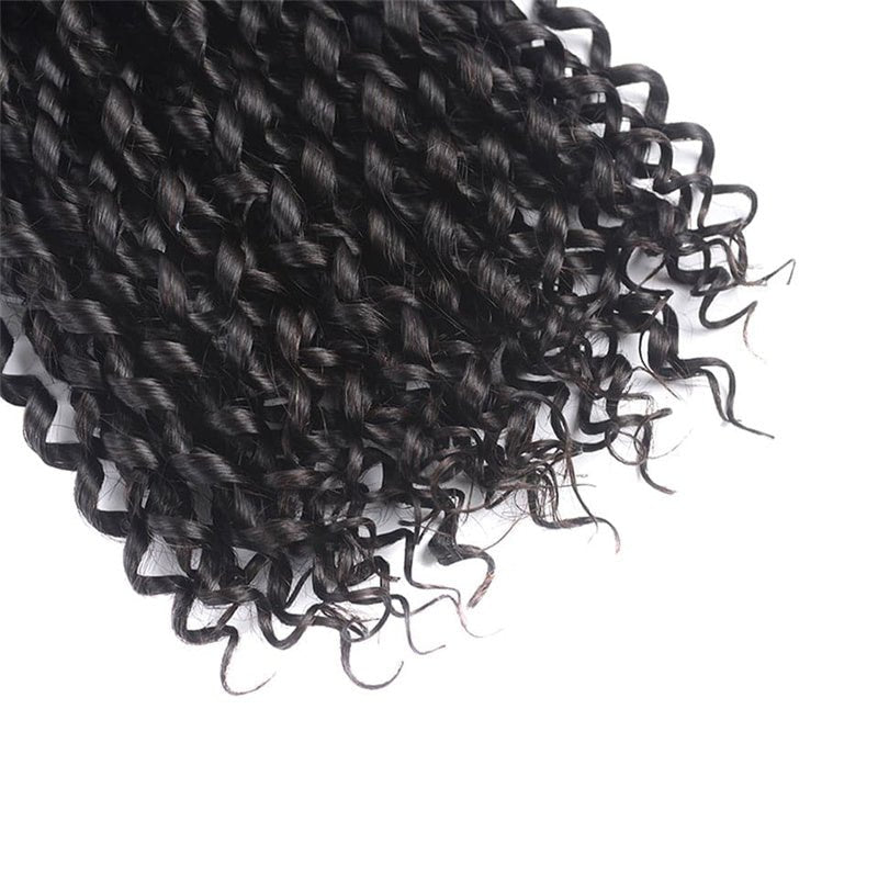Pixie Curly 3 Bundles with 4x4 Lace Closure Indian Hair - Perismoda Hair