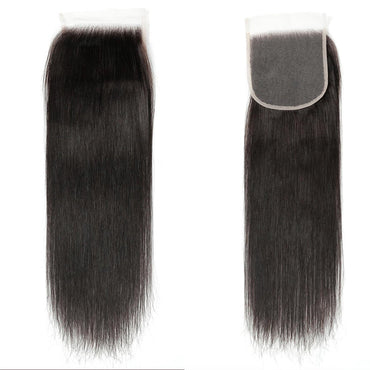 Perismoda Straight Hair 5x5 Transparent HD Lace Closure Virgin Human Hair Frontal Closure