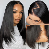 Perismoda Layered Cut Glueless Wig Straight Hair 5x5 13x6 HD Lace Human Hair Wigs