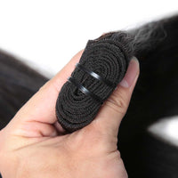 Super Double Drawn Human Hair Bundles Brazilian Straight Virgin Hair Natural Color Hair - Perismoda Hair