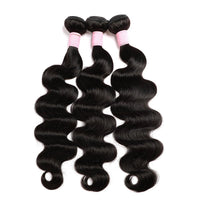 Unprocessed Malaysian Body Wave Hair 3 Bundles With 4x4 Lace Closure - Perismoda Hair