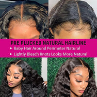 Virgin Human Hair Loose Deep Wave Wig 13x6 Lace Frontal Transparent Melt Lace Wig 12A - Perismoda Hair