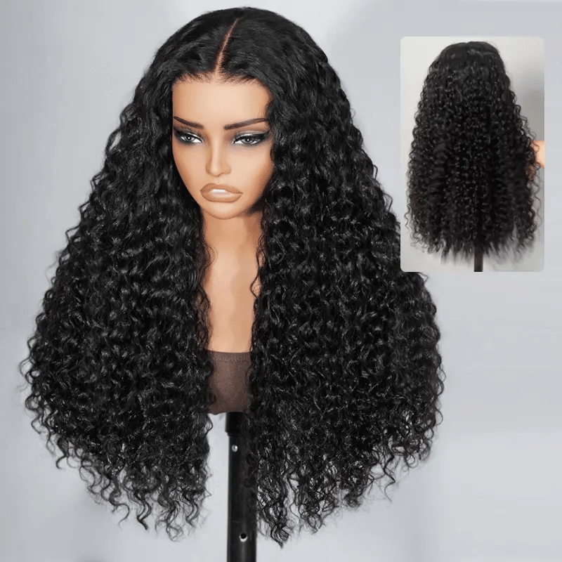Perismoda 13x4 HD Lace Pre-Bleached Invisible Knot Water Wave Human Hair Wigs