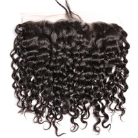 Perismoda Water Wave HD Lace Frontal Closure 13x4 Ear to Ear Lace Frontal With Baby Hair