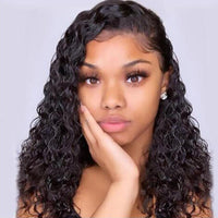 Indian Virgin Hair Water Wave 3 Bundles Natural Black - Perismoda Hair